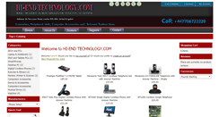 Desktop Screenshot of hiendtechnology.com