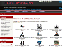 Tablet Screenshot of hiendtechnology.com